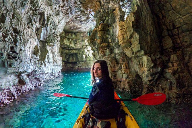 Private Kayak Tour: Explore the Caves and Turquoise Bays in Pula - Pricing and Cancellation