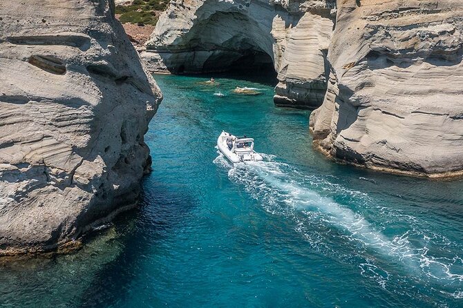 Private Milos Tour Pirates' Hideout- Luxury Boat Rental - Booking Flexibility
