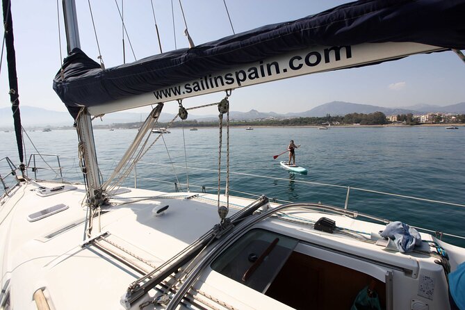 Private Sailboat Marbella: Navigation, Swimming in the Sea and Snacks - Onboard Snacks and Refreshments