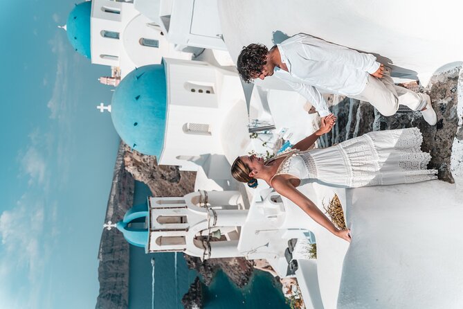 Proposal Photoshoot Santorini - Capturing the Magical Moment