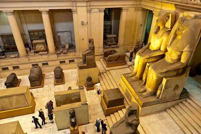 Pyramids Of Giza And Cairo Day Tour By Bus From Hurghada - Visit to the Egyptian Museum