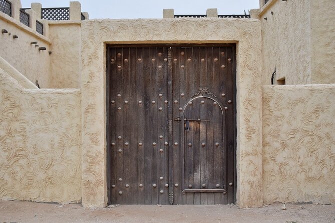 Qatar West Coast Tour to Richard Serra Sculpture and Mushroom Rock Formation - Unique Desert Rock Formations