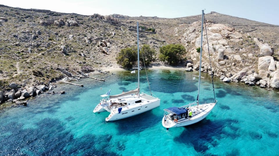 Rhenia Island - Small Group Sailing Adventure (8 Guests) - Meeting Point and Transportation