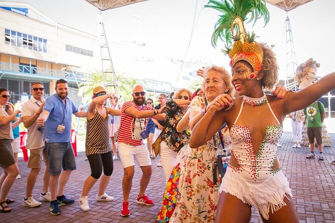 Rio Carnival Experience at Backstage of Carnaval Factory (Pick-Up Included) - Samba Dance Lessons
