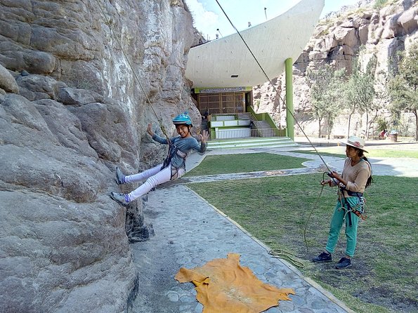 ROCK CLIMBING in AREQUIPA - Visiting the Virgen De Chapi Sanctuary