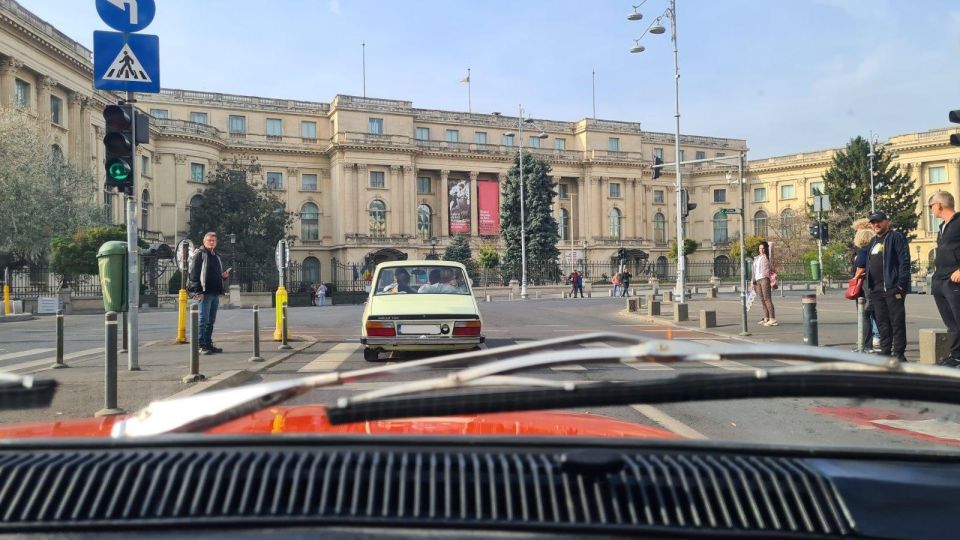 Romanian Vintage Car Driving Tour of Bucharest - 90min - Detailed Itinerary