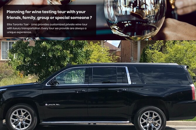 Round TRIP :- Private Luxury Transfer Toronto Downtown to Niagara Falls Canada - Vehicle and Driver Information