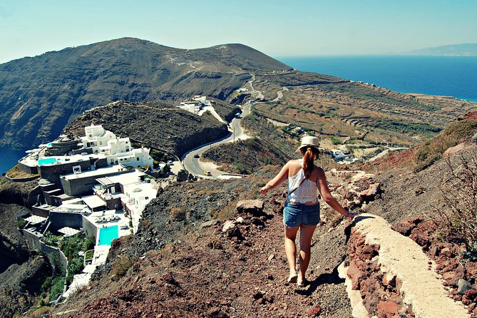 Santorini Caldera Walk Hiking Experience Fira-Oia - Cruise Cable Car Access