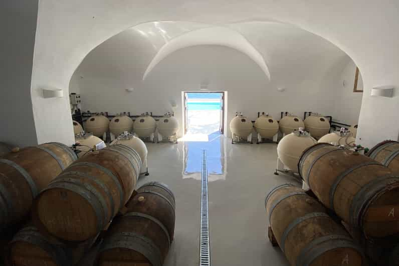 Santorini Elements Of Wine Private Wine Tour And Tasting - Luxury Transportation and Amenities