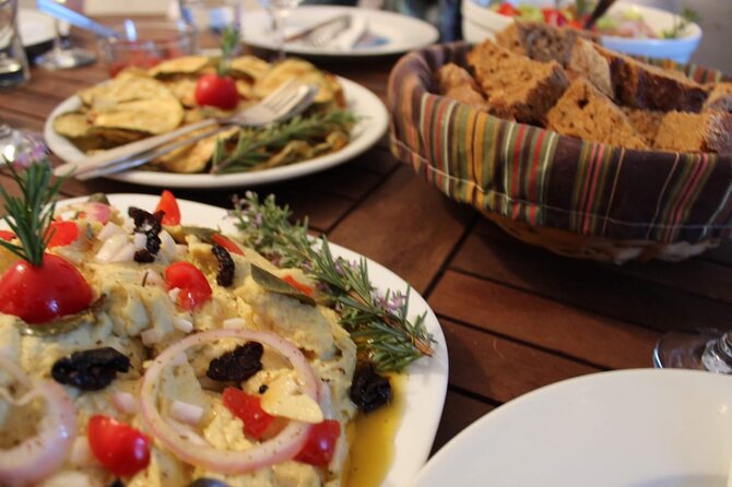 Santorini Family Farm Food & Wine Tour With Cooking Class - Knowledgeable Guide Expertise