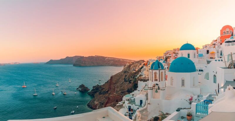 Santorini: Guided Shore Excursion With Boat Transfers - Panoramic Views and Monastery