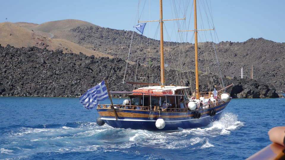 Santorini Old Port: 3 Hour Cruise to Volcano and Hot Springs - Suitability and Safety Considerations