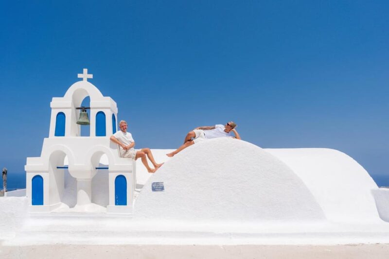 Santorini Photoshoot With Blue Domes & Caldera View - Customer Feedback and Ratings