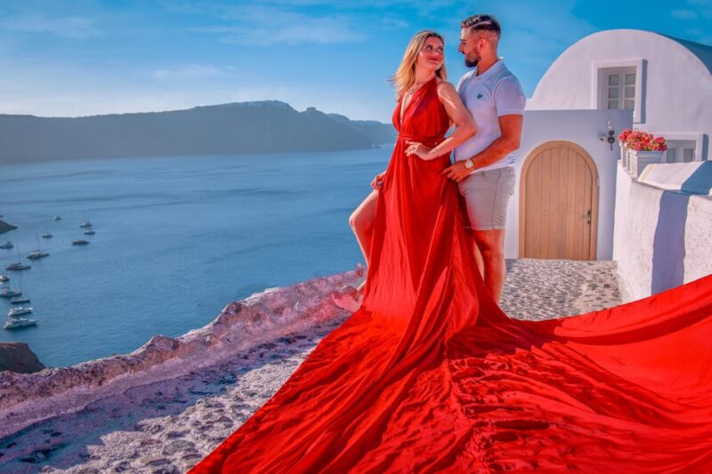 Santorini: Private Flying Dress Photoshoot - Customer Reviews