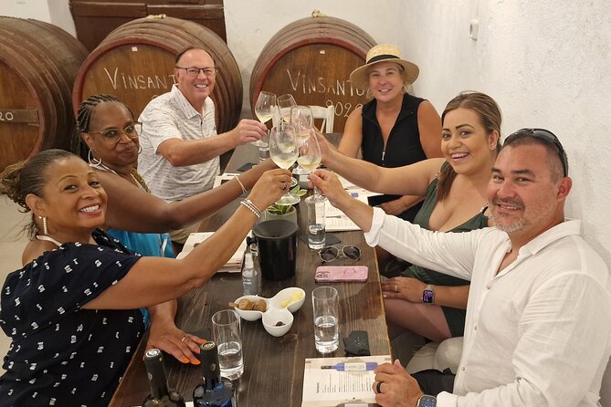 Santorini Wine Tasting and History Small Group Tour - Winery Experiences