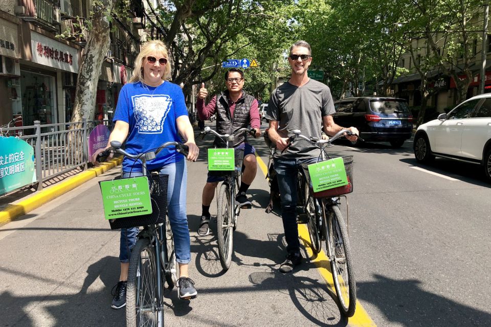 Shanghai Half-Day Bicycle City Tour - Safety and Guidance