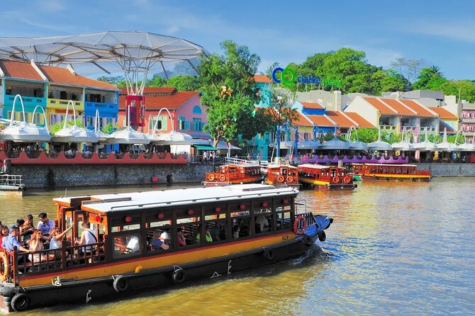 Singapore River Cruise With Audio Visual Commentary in English - Landmarks to See