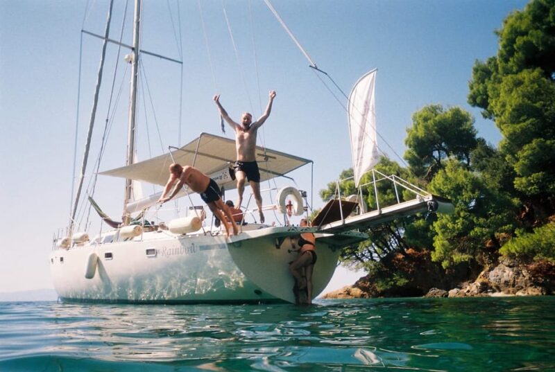 Skiathos Private Tours :Sailing Day With Lunch on Board, - Swimming and Snorkeling