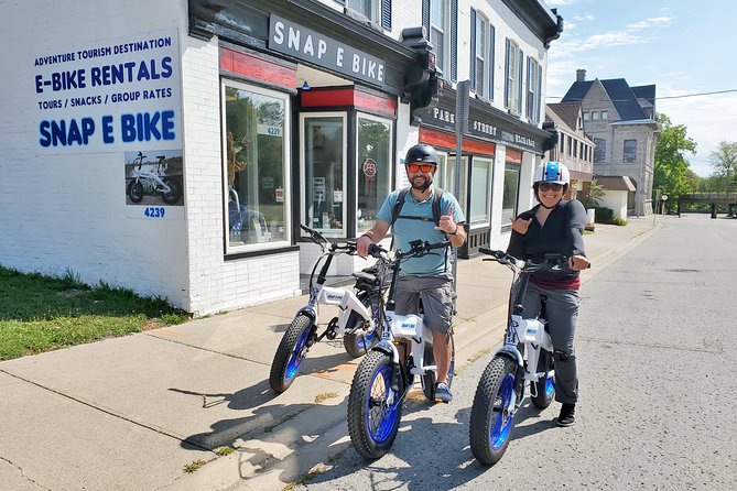 SNAP E BIKE Rental NIAGARA FALLS • All - Day • Ages 16+ - Safety Guidelines and Restrictions