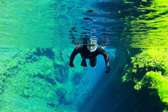 Snorkeling in Silfra & Fly Over Iceland Virtual Experience - Self-drive - Immersive Flight Setup