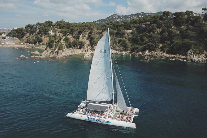 Special Tour for Groups Sailing Along the Costa Brava in a Big Catamaran. Food and Drinks Included. - Confirmation and Accessibility