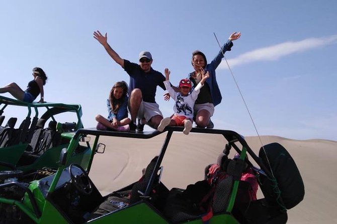 Sunset at the Oasis of Huacachina - Dune Buggy Exploration