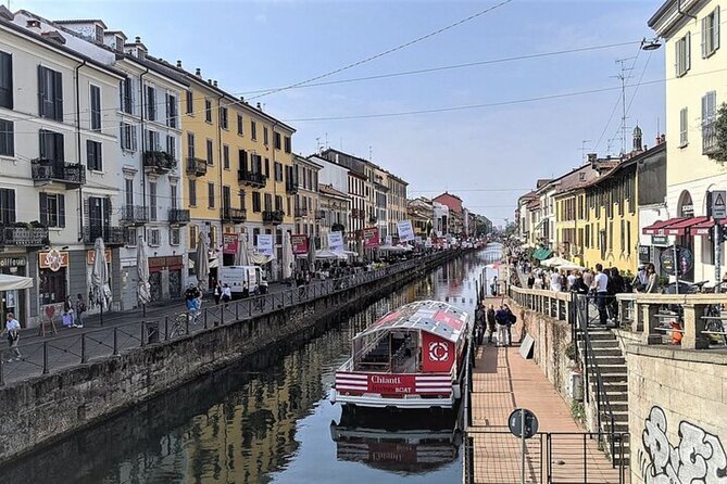 Sunset Navigli Boat Tour in Milan With Optional Aperitivo - Exploring Landmarks Along the Way