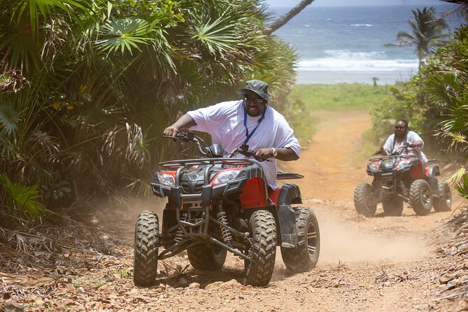 Ultimate Adventure Day Horseback, Zip Line & ATV at Mahogany Bay - ATV Adventure