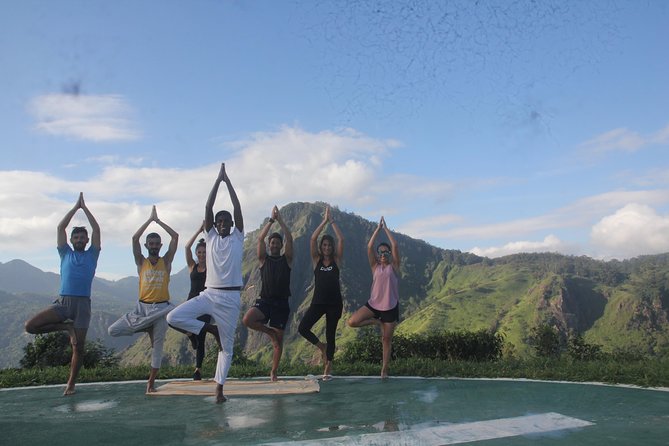 Yoga Near Little Adams Peak With Sunrise . - Activities Included