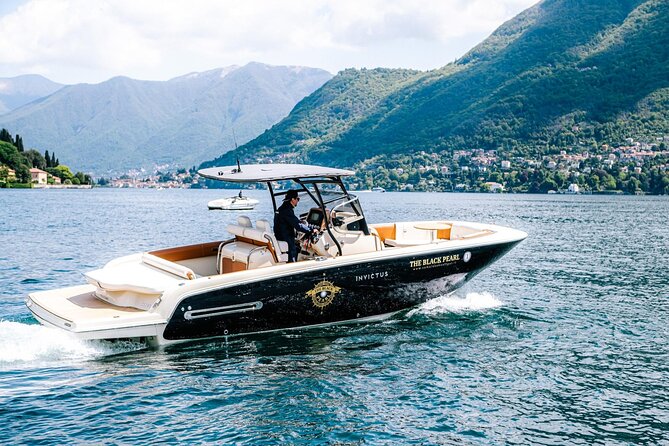 3H Private Cruise on Lake Como Tender Yacht Invictus 5 Pax - Pricing and Group Size