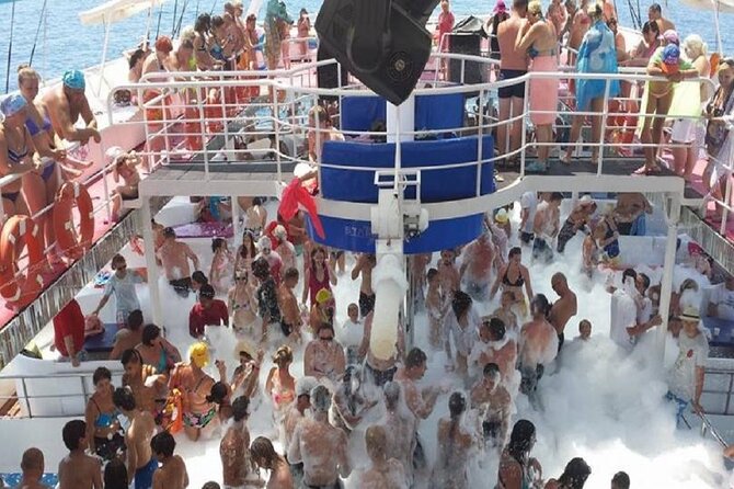 Alanya: Luxury Pirate Boat Tour With Foam Party - Schedule and Duration