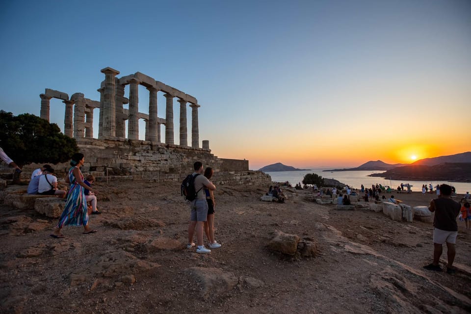 Athens: Hop-On Hop off Bus With a Visit to Cape Sounion - Visiting Cape Sounion