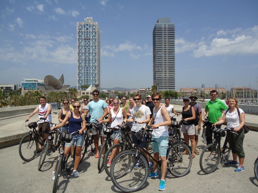 Barcelona Highlights Bike Tour: Cycle Along the Beach! - Exploring Barcelonas Cosmopolitan Vibe