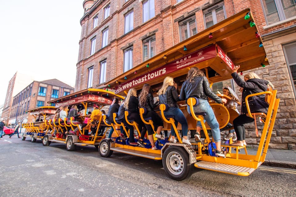 Belfast: City Centre Beer Bike Tour - Booking Process