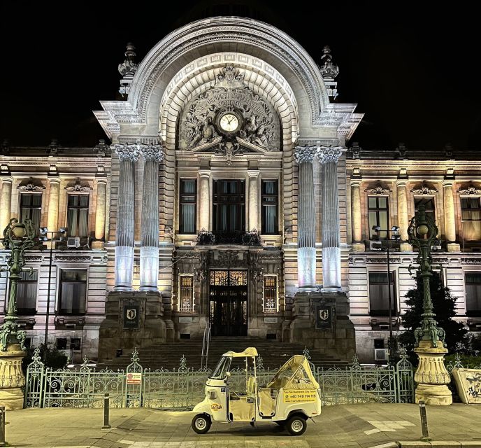 Bucharest: Best of Bucharest Private Tuk-Tuk Tour - Booking Details