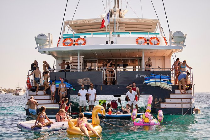 Cannes Luxury Catamaran Half or Day Cruise With Lunch Option - Onboard Activities and Entertainment