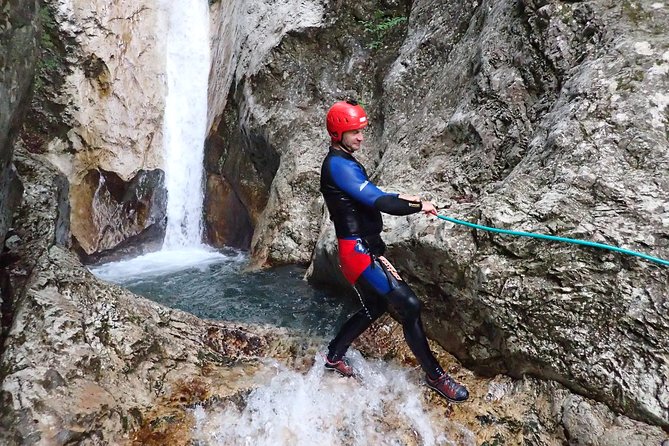 CANYONING in Susec Gorge, Bovec, Slovenia - Highlights of the Canyoning Tour