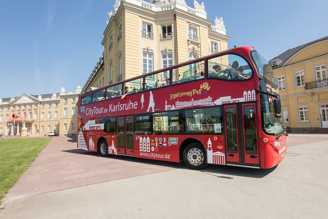 City Tour Karlsruhe in a Double-Decker Bus - Wheelchair and Stroller Accessibility