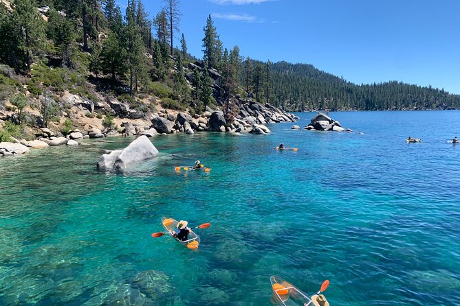 Clear Kayak Paddle Tour at Sand Harbor - Positive Traveler Feedback
