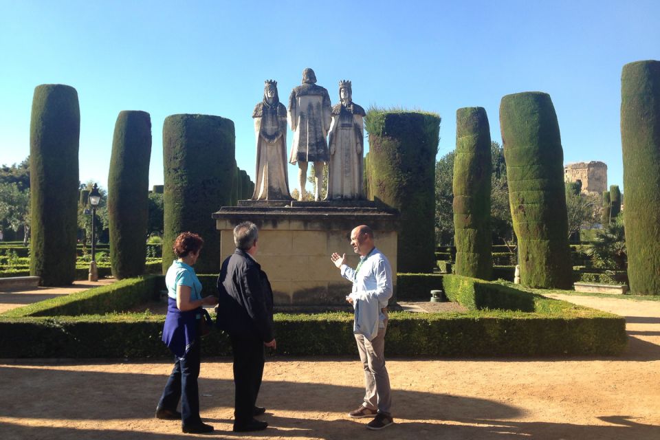 Cordóba: Gardens & Fortress of Catholic Monarchs Guided Tour - Meeting Point and Directions