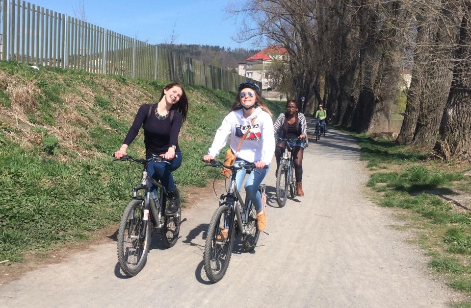 Coutryside Bike Tour to Karlstejn Castle. - Departure and Duration