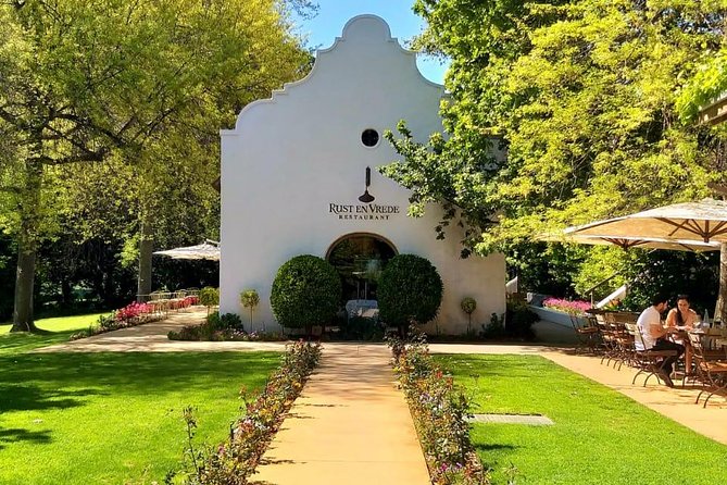 Daily Different Small Group WINE Tour - STELLENBOSCH PICKUP Only - Dietary Options