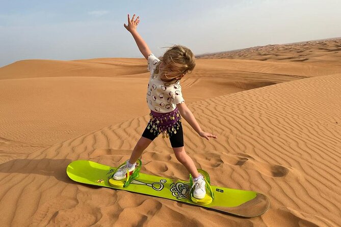 Dubai: Desert Safari 4x4 Dune With Camel Riding and Sandboarding - Important Travel Information