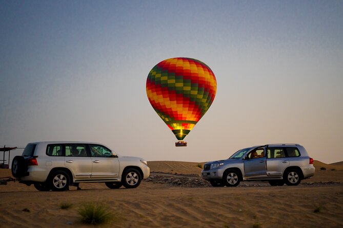 Dubai Hot Air Balloon Ride With Breakfast, Falconry & Camel Ride - What to Expect