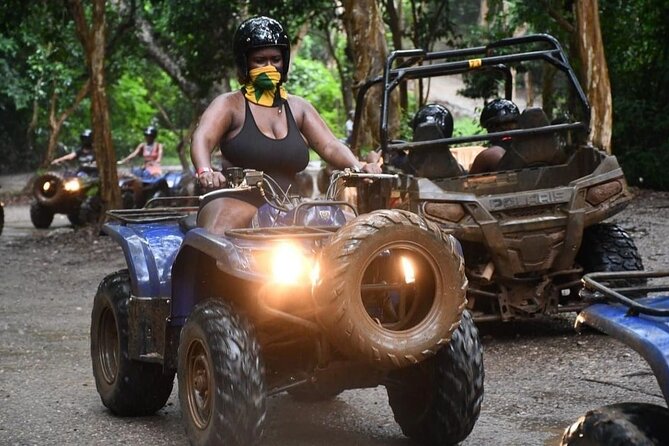 Dunns River Falls and ATV Experience - ATV Adventure in the Hills