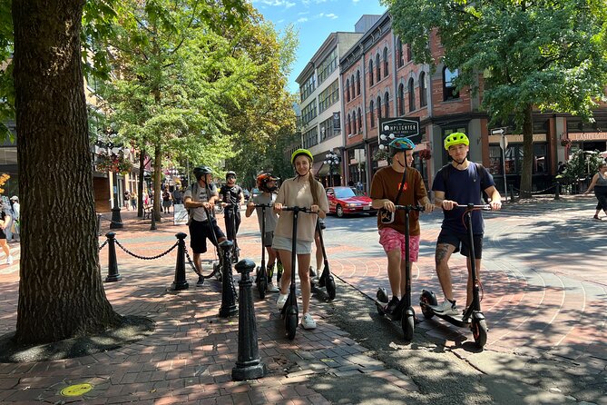 E-Scooter & EUC Guided Tour to the Secret Spots in Vancouver - Exploring Chinatown and Granville Island