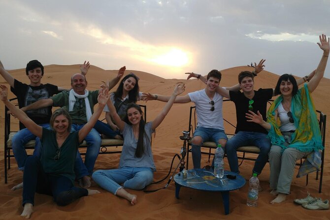 Enjoy 1 Nights in Luxury Berber Tents , Camel Trek,Sandboarding,Atv QUADS - Meeting and Pickup Details