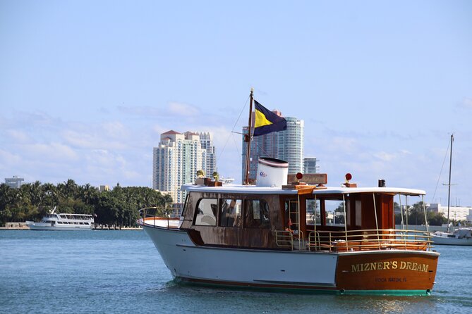 Explore Miami Beach via Vintage Yacht Cruise - Itinerary and Highlights