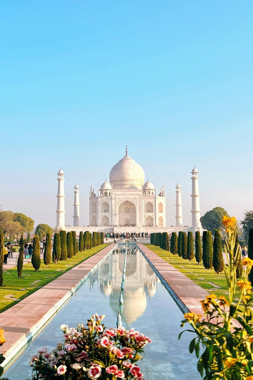 From Delhi: Taj Mahal Sunrise and Elephant Wildlife SOS Tour - Main Stops