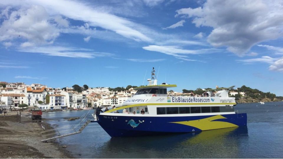 From Roses: Cadaqués Catalonian Coast Boat Tour - Meeting Point and Departure Location